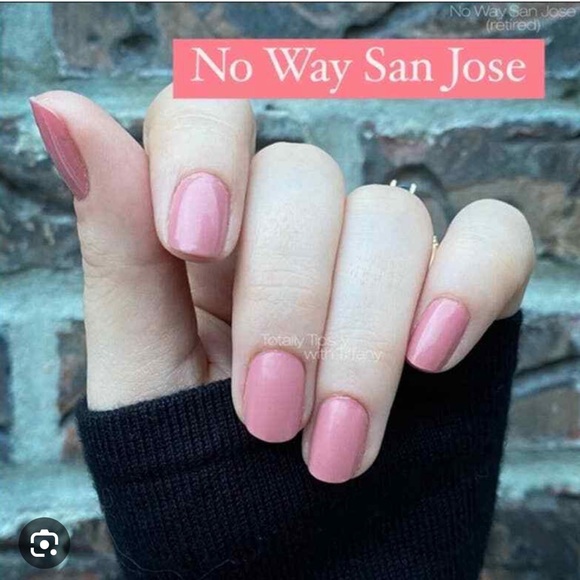 *Retired* Color Street: No Way San Jose | Dusty Pink Pale Pastel Spring Fall - Picture 7 of 12